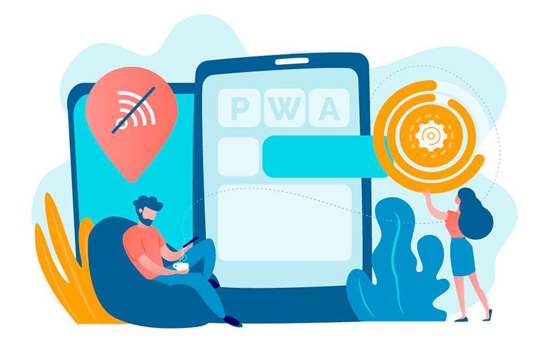 dibujo gráfico con telefonos,iconos de conexión wiki y personas